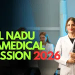 Tamil Nadu Paramedical Admission 2026