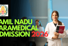 Tamil Nadu Paramedical Admission 2026